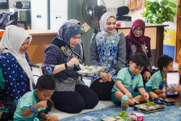 Bunda Lisa Perkuat Perhatian Tumbuh Kembang Anak di Cempaka