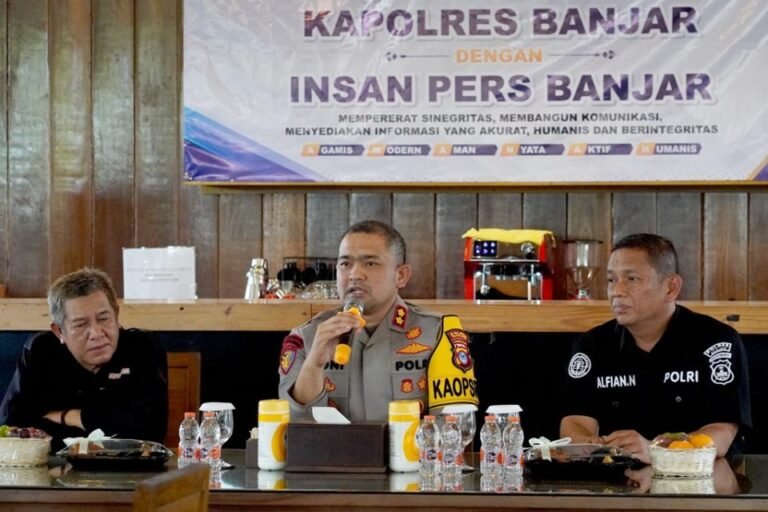 Kapolres Banjar Buka Jalur Komunikasi dengan Insan Pers, Konfirmasi Lapangan Jadi Sorotan